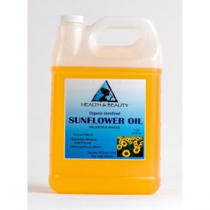 UNREFINED ORGANIC SUNFLOWER OIL